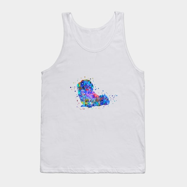 Pekingese Tank Top by RosaliArt